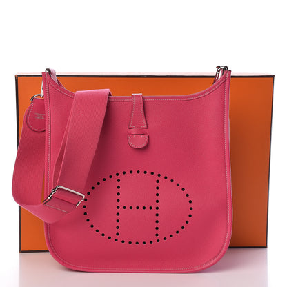 Hermes Epsom Evelyne III PM Rose Tyrien 11 of 11