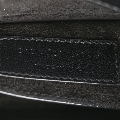Saint Laurent Calfskin Medium Monogram Sunset Black 8 of 15