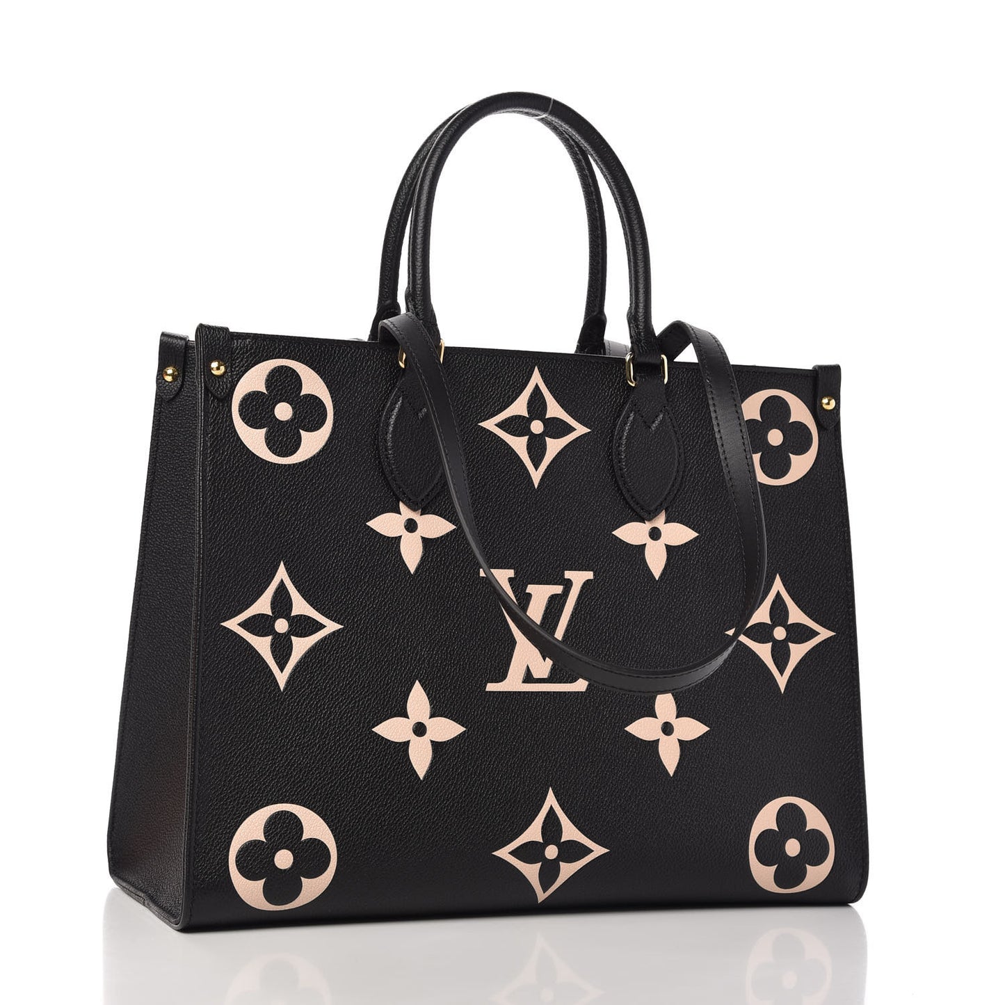 Empreinte Monogram Giant Onthego MM Black Beige