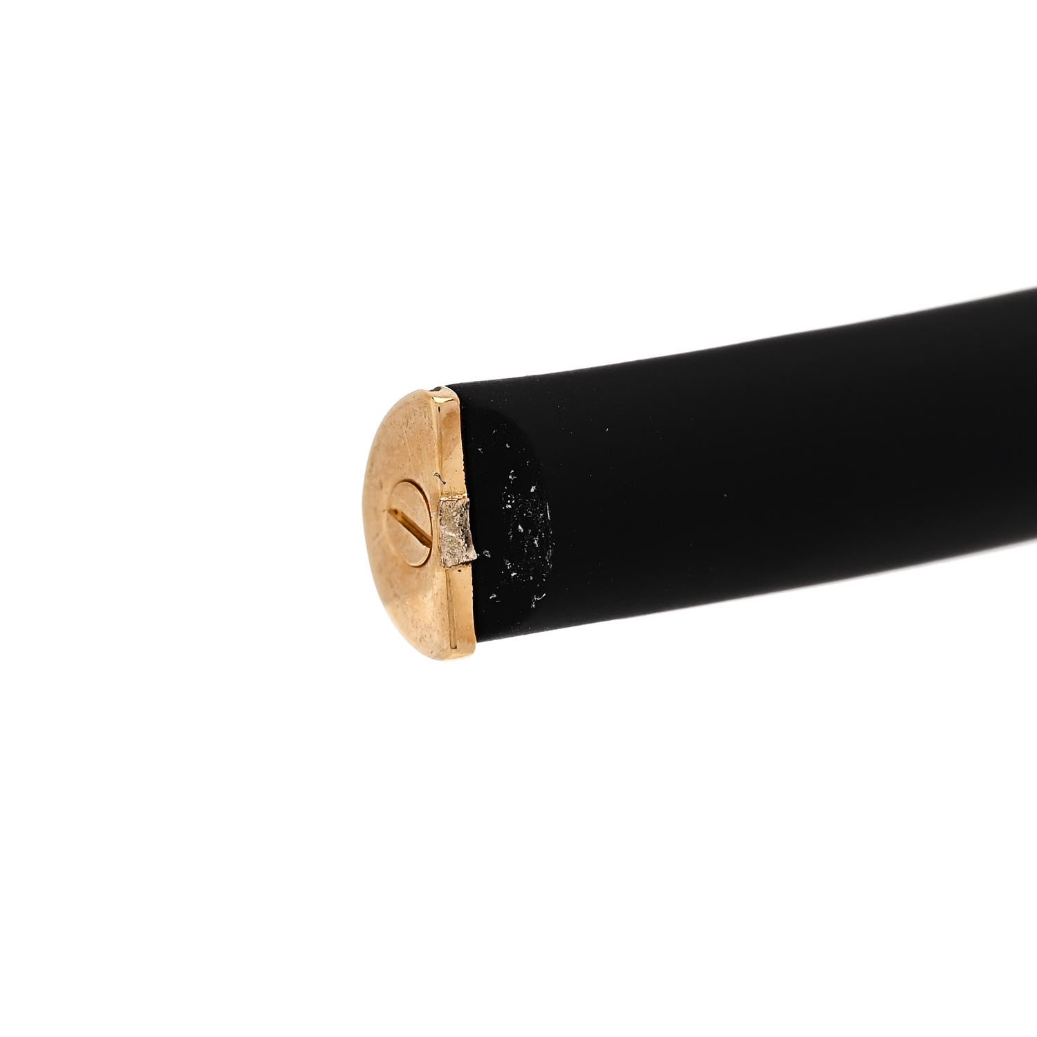 Louis Vuitton Rubber Metal Geometric Choker Necklace 10 of 11