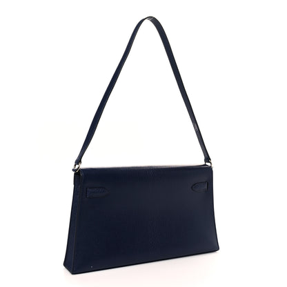 Hermes Chevre Mysore Kelly Elan Sellier Bleu Nuit 3 of 10