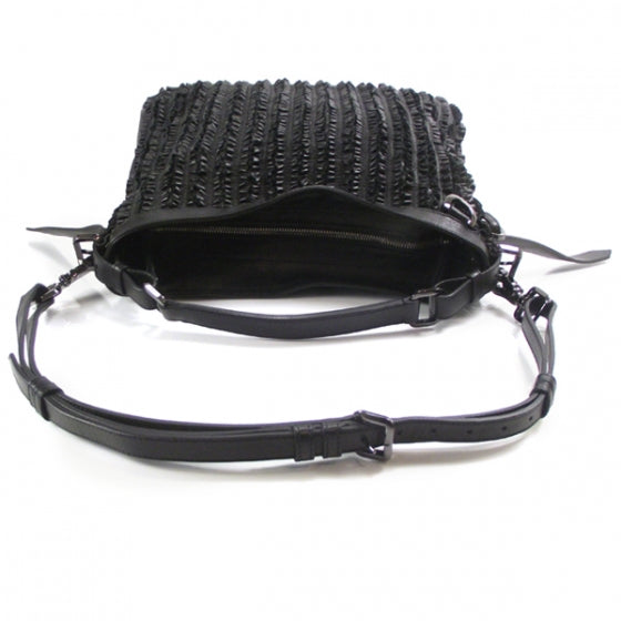 Burberry Ruched Ribbon Tote Black 5 of 9