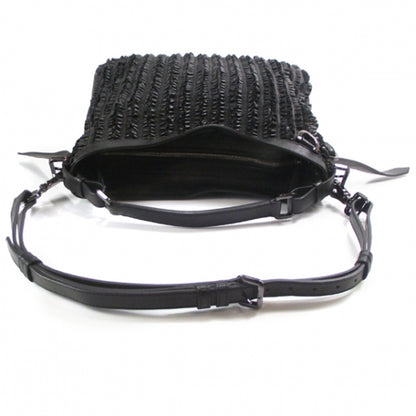 Burberry Ruched Ribbon Tote Black 5 of 9
