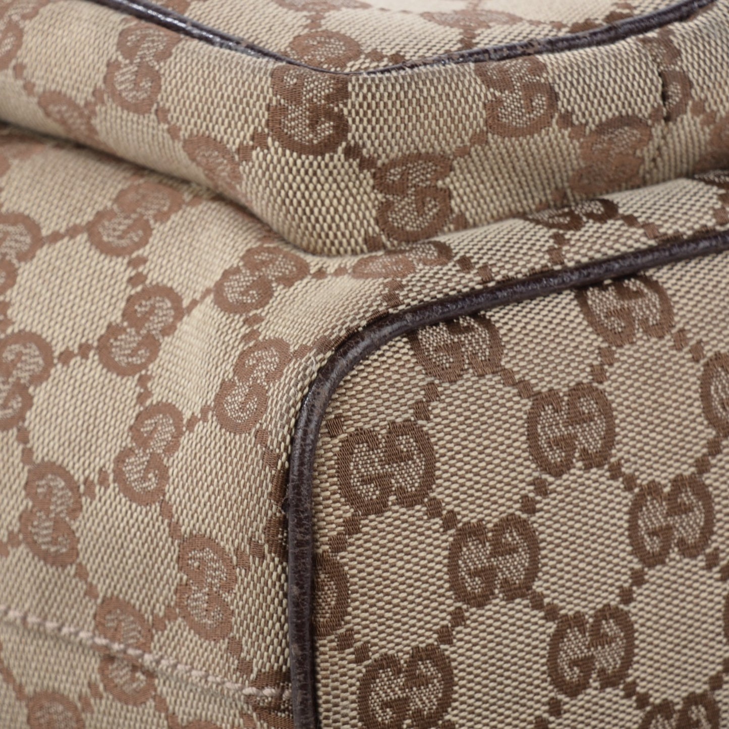Monogram Backpack Dark Brown