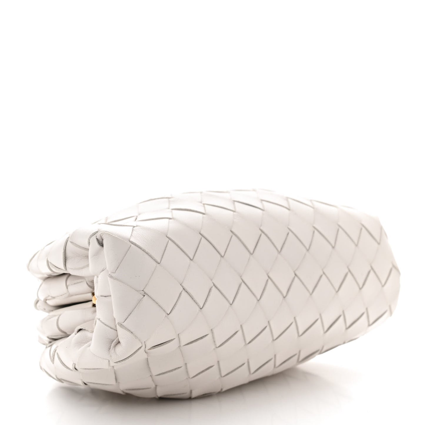 Nappa Intrecciato The Mini Pouch Chalk