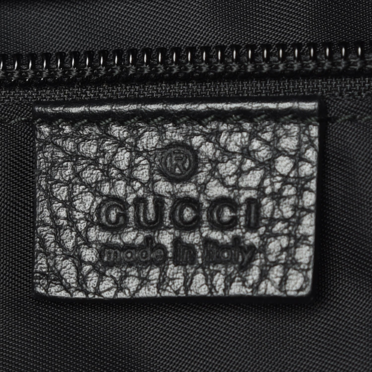 Gucci Nylon Monogram Medium Light Double Buckle Backpack Black 8 of 10