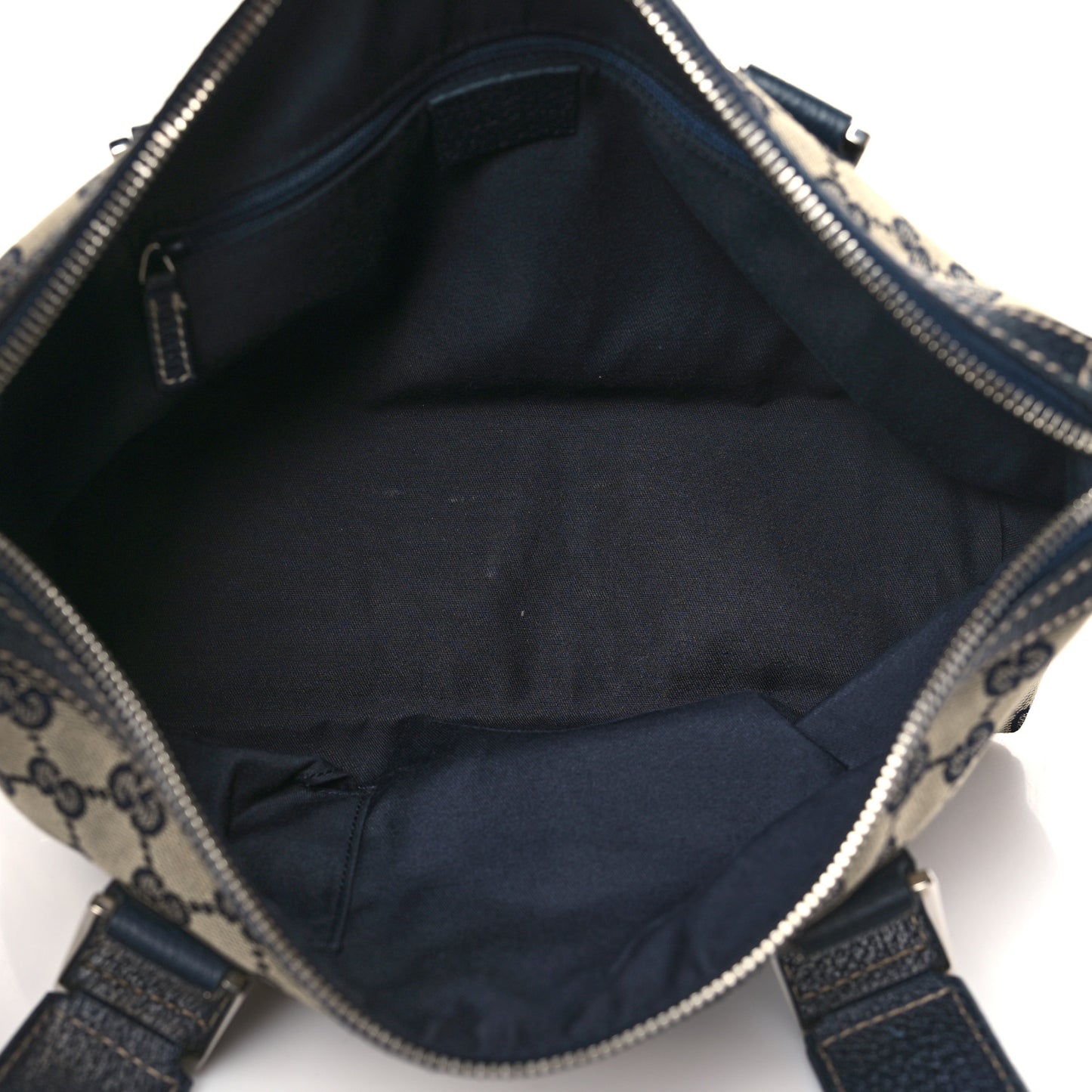 GG Monogram Web Pop Tote Navy