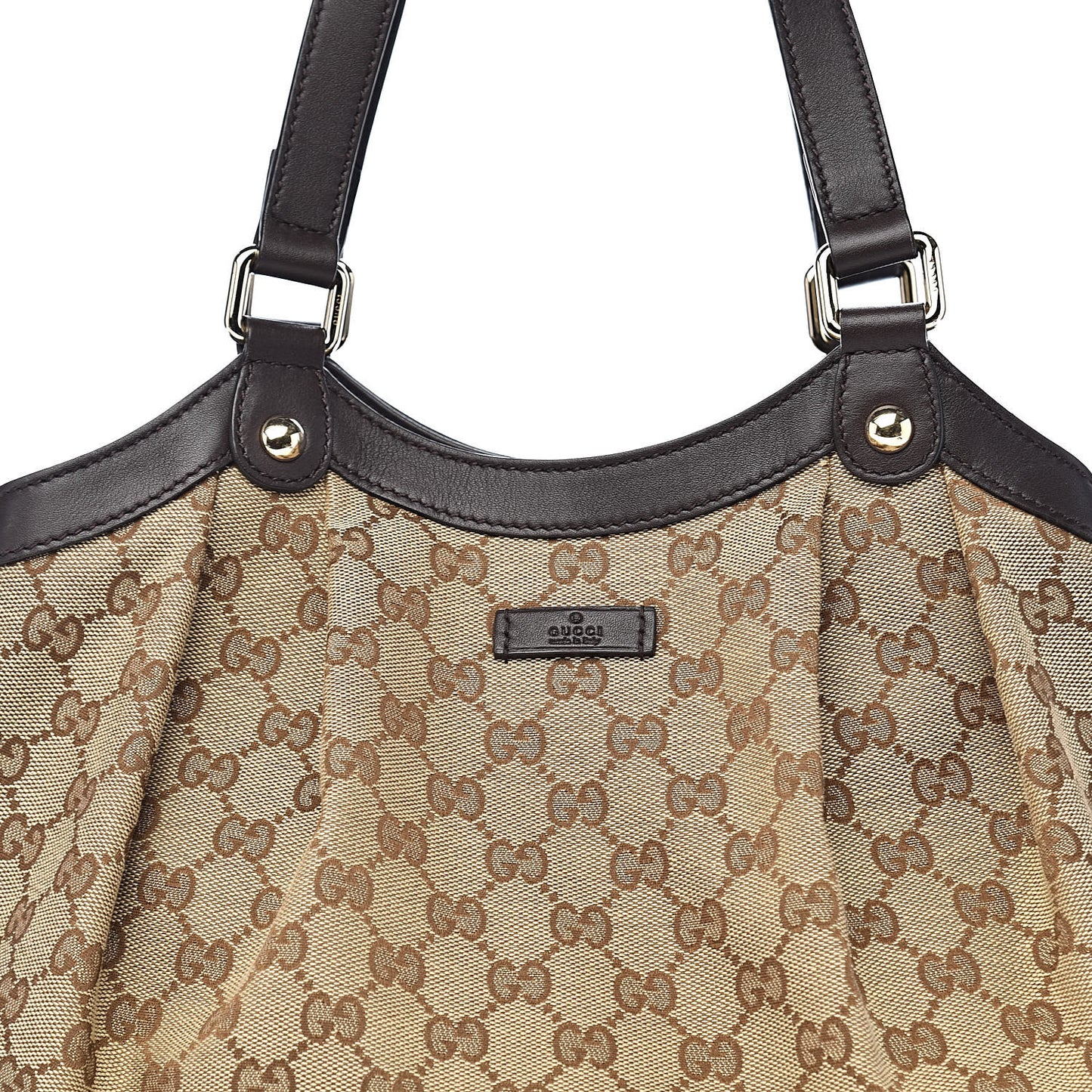 Monogram Shoulder Bag Dark Brown