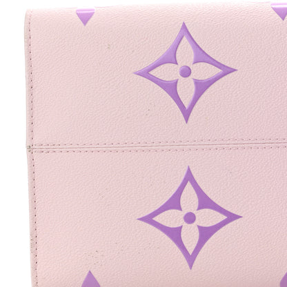 Louis Vuitton Monogram Giant Spring In The City Onthego GM Sunrise Pastel 10 of 10