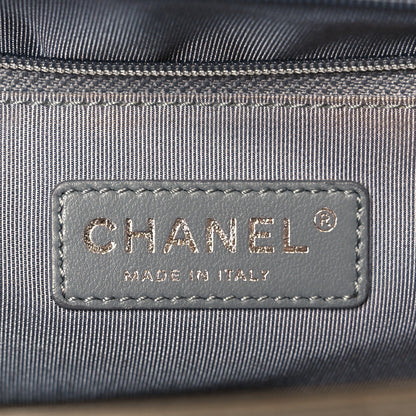 Chanel Metallic Calfskin Quilted New Medium Boy Flap Khaki 6 of 10