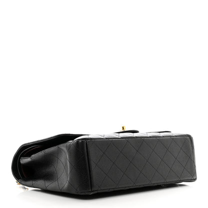 Chanel Caviar Quilted Maxi Double Flap Black 4 of 12