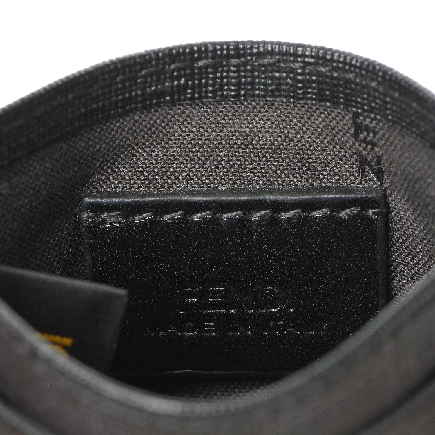 Fendi Zucca Spalmati Card Holder Black 6 of 8