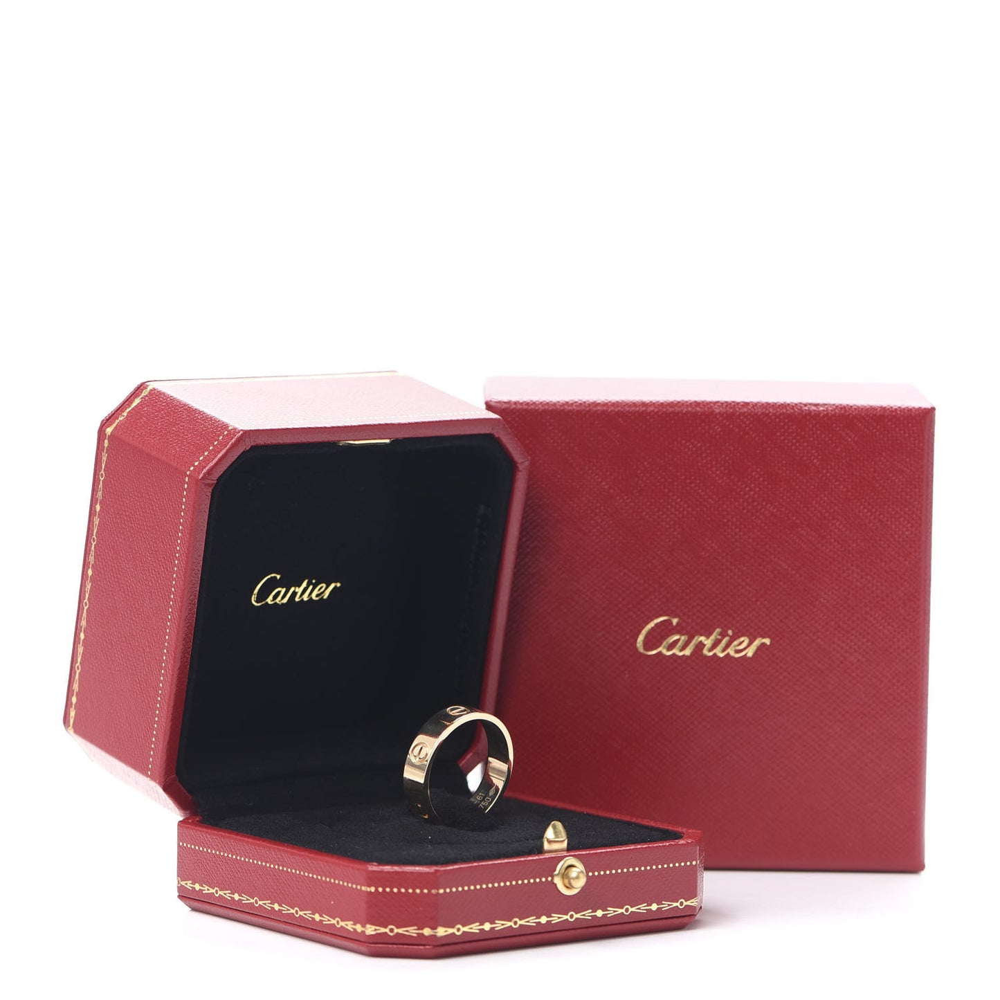 18K Yellow Gold 5.5mm LOVE Ring 61 9.5