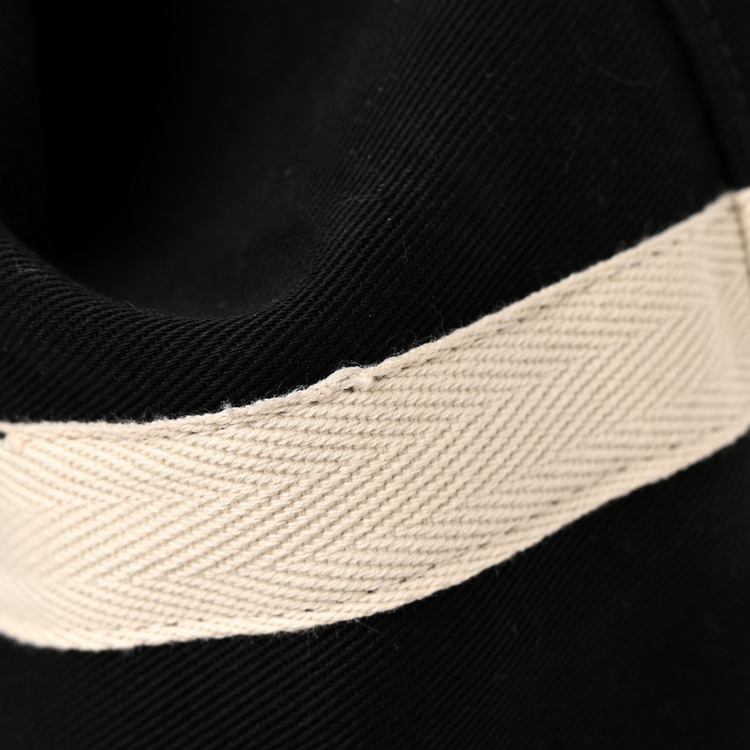 Saint Laurent Canvas Rive Gauche Drawstring Backpack Black White 14 of 15