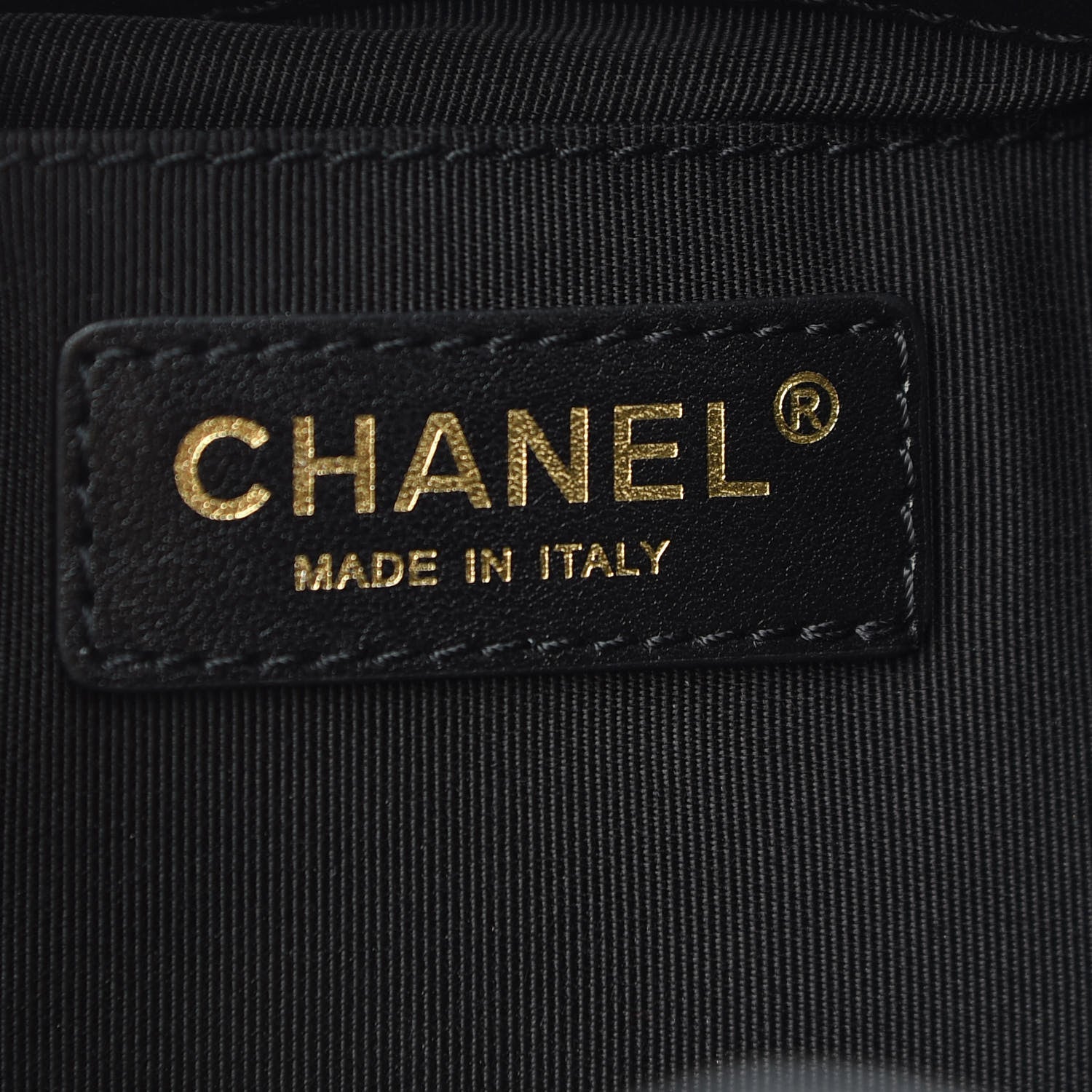 Chanel Lambskin Quilted CC Dweller Drawstring Bucket Bag Black 6 of 9