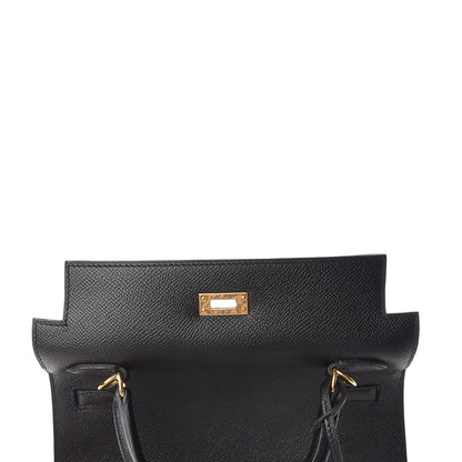 Hermes Epsom Kelly Sellier 25 Black 29 of 34