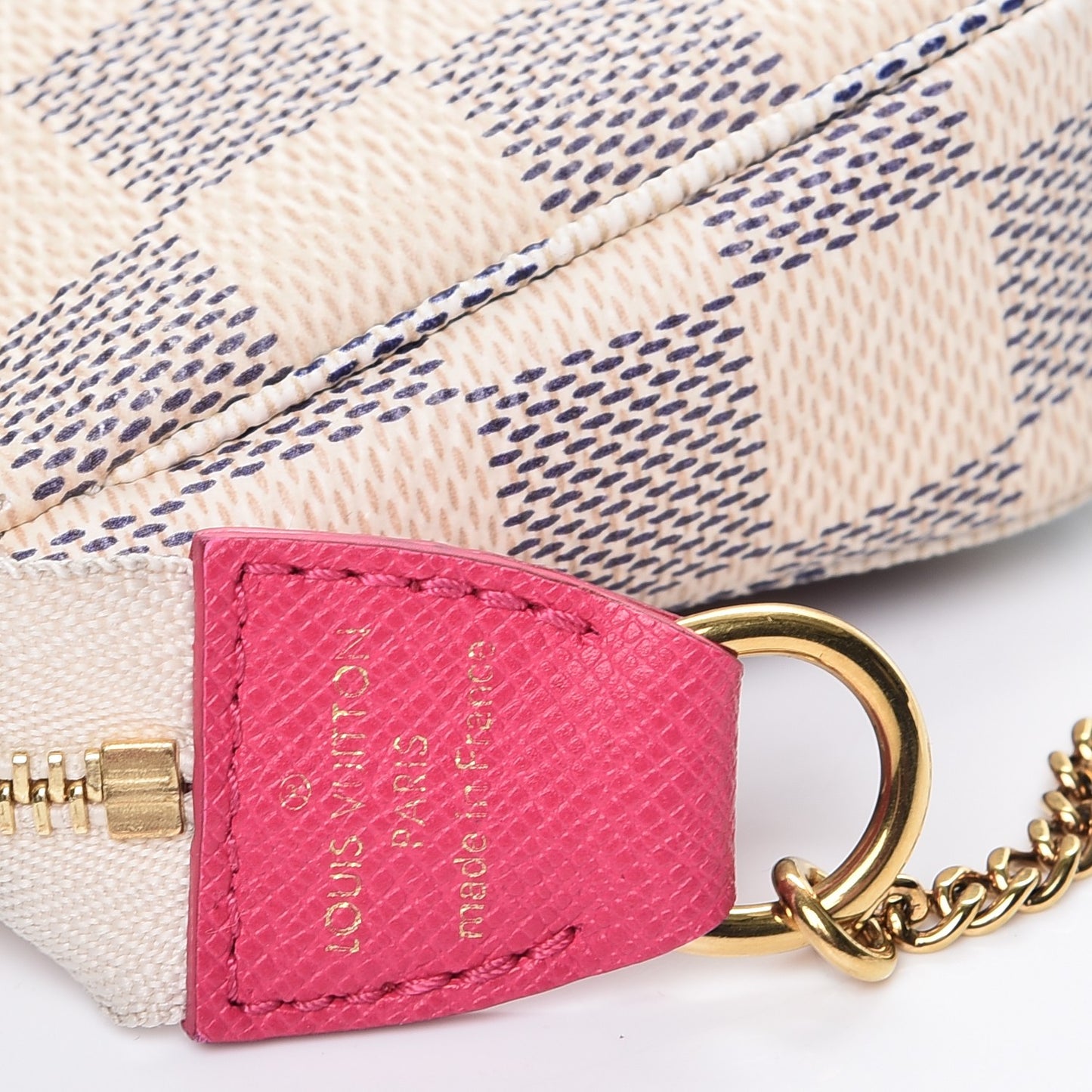 Damier Azur 2015 Christmas Animation Mini Pochette Accessories