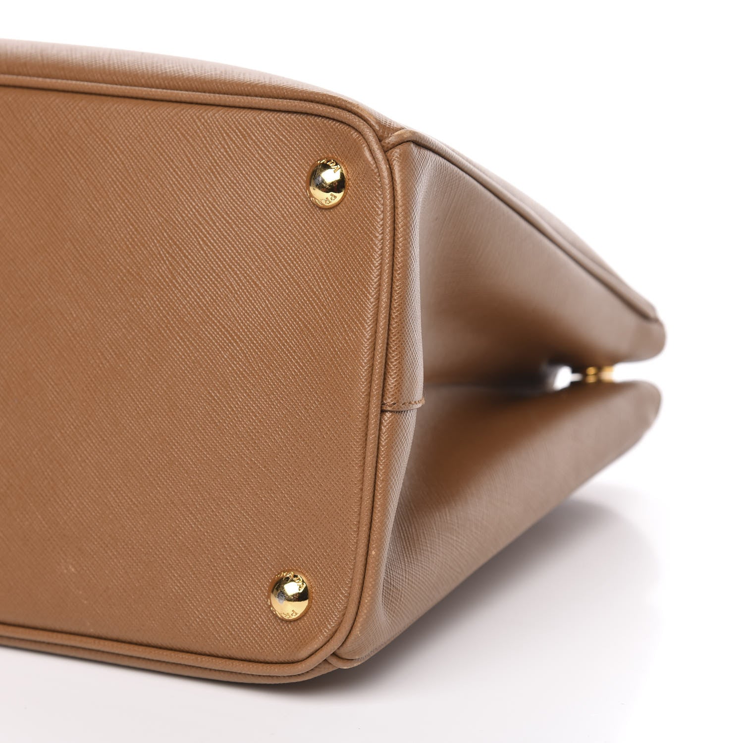 Prada Saffiano Lux Medium Tote Caramel 12 of 12