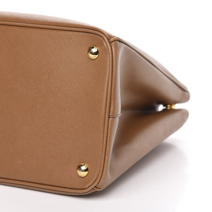 Prada Saffiano Lux Medium Tote Caramel 12 of 12