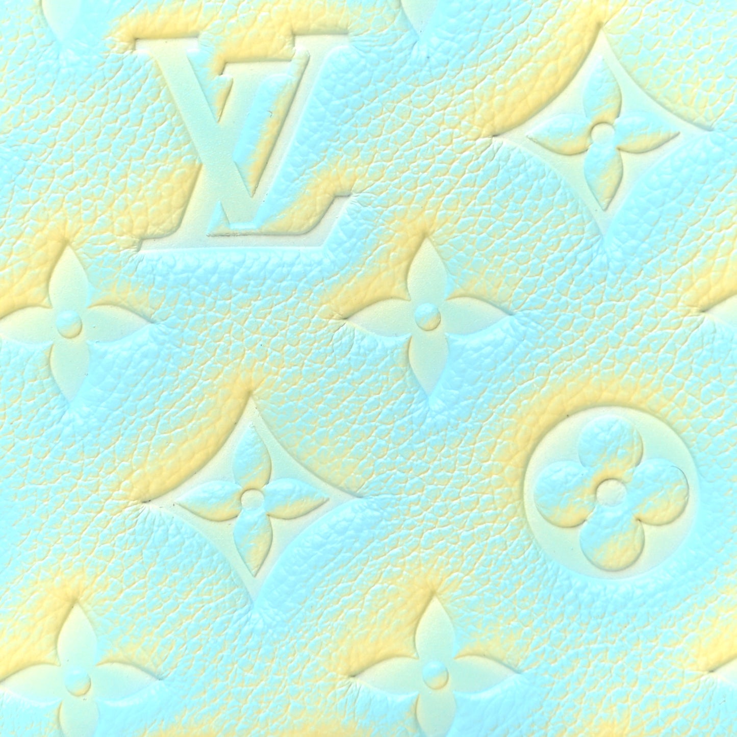 Empreinte Monogram Summer Stardust Zippy Wallet Water Green