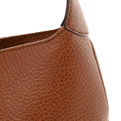 Gucci Soft Grained Calfskin Small Jackie O Hobo Brown 12 of 15