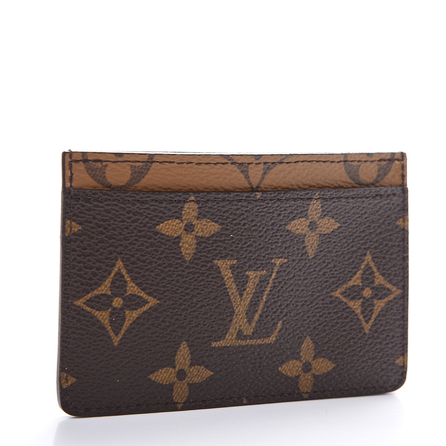 Reverse Monogram Card Holder