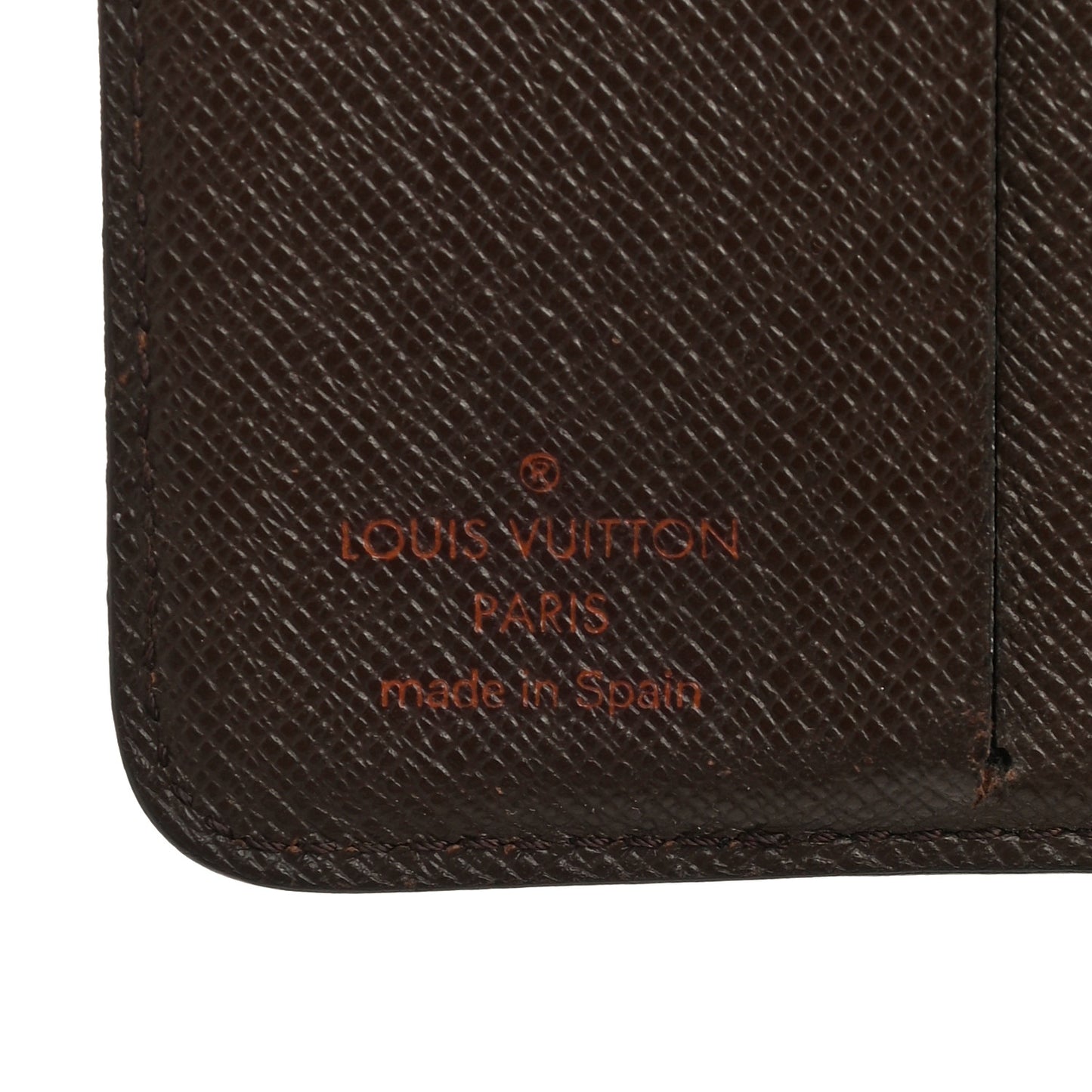 Damier Ebene Zippe Zipped Compact Wallet