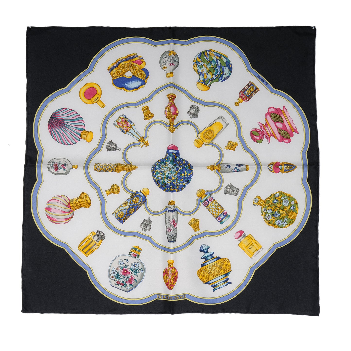 Silk Quimporte le Flacon Pocket Square