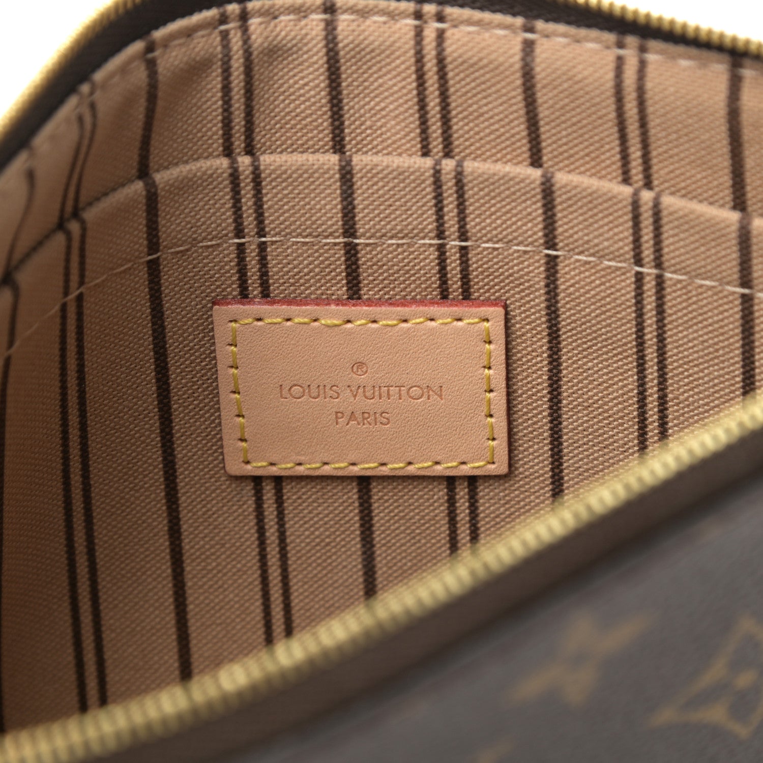 Louis Vuitton Monogram Neverfull MM GM Pochette 6 of 6