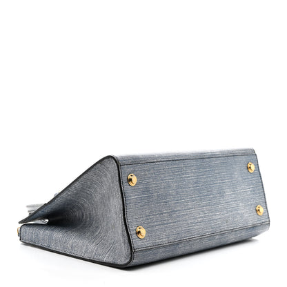 Louis Vuitton Epi City Steamer MM Blue Jean 4 of 9