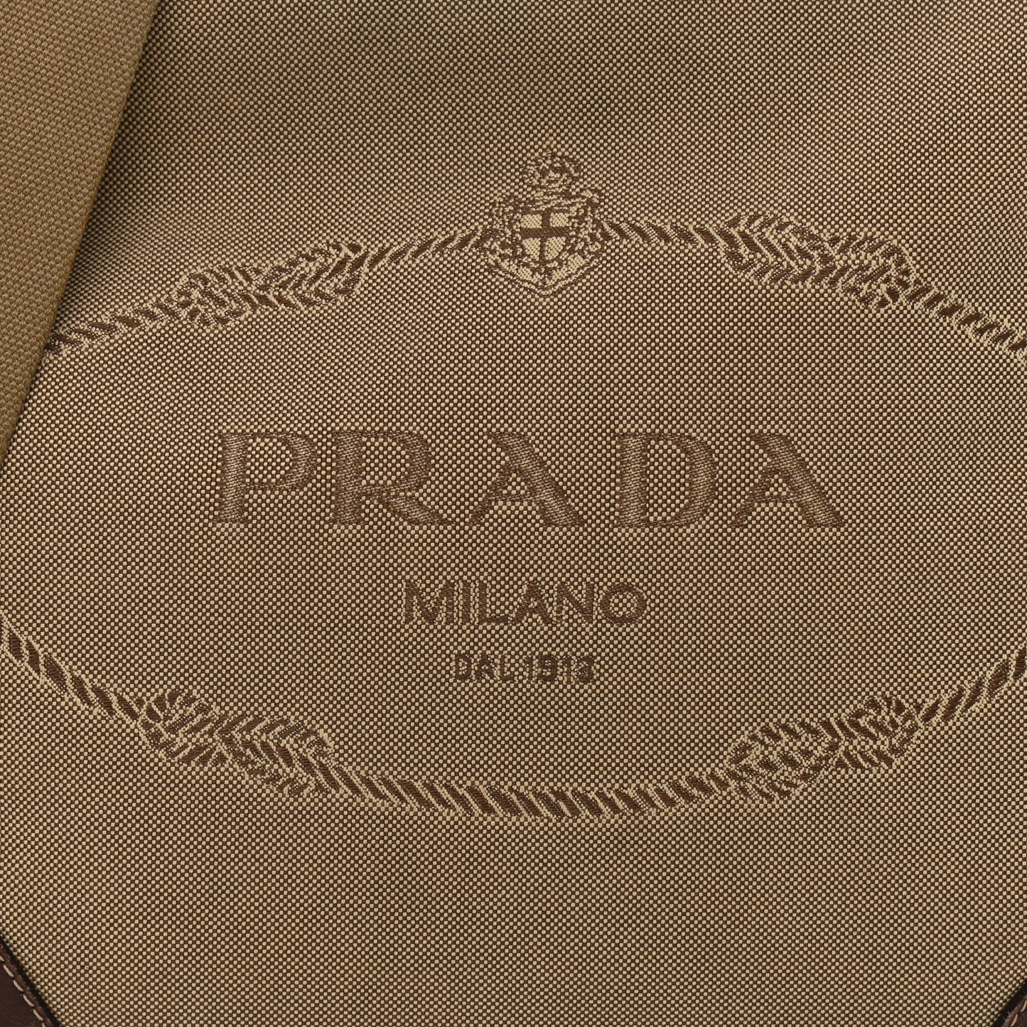 Jacquard Logo Small Flat Messenger Bag Corda Bruciato