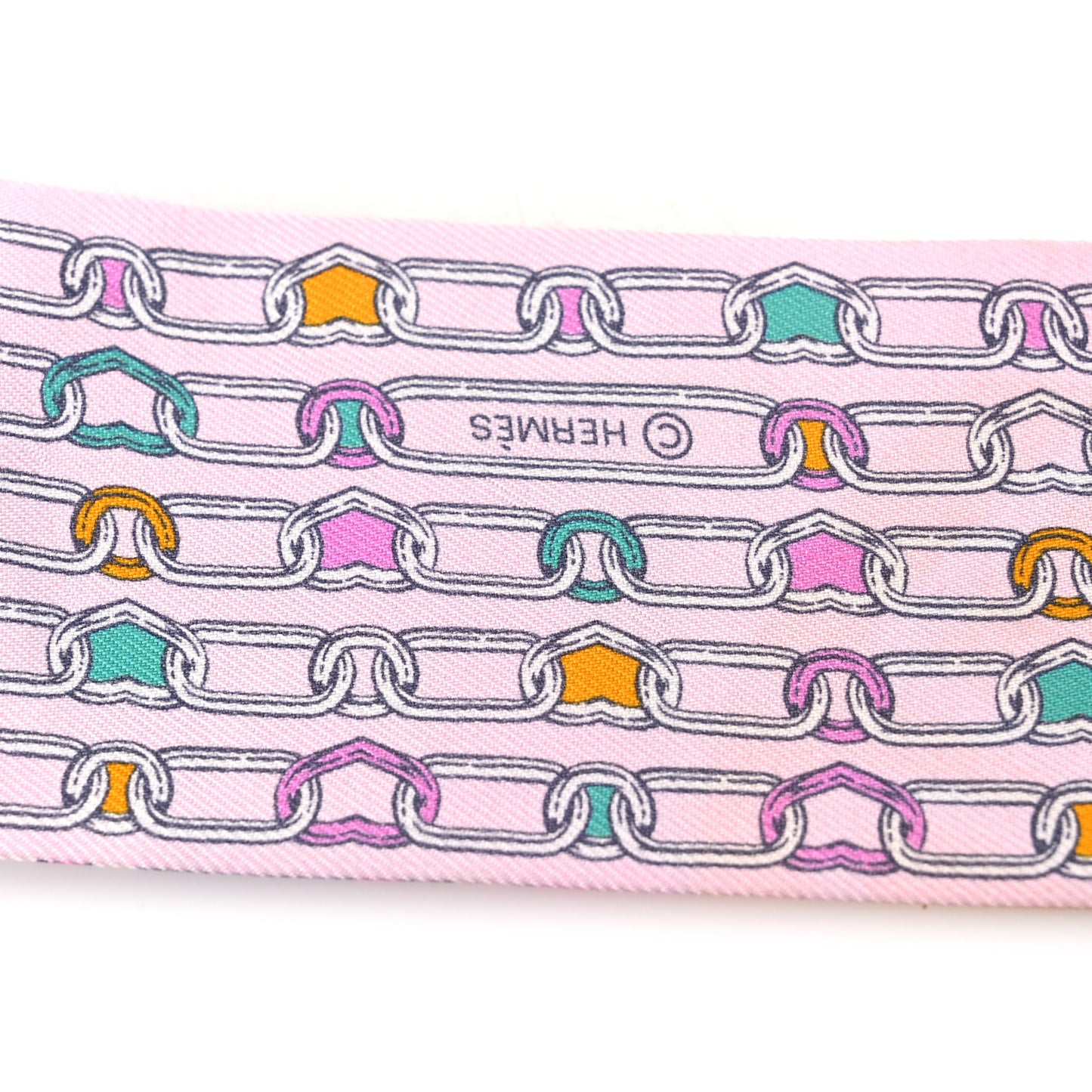 Silk L'Effet Kaleidoscope Twilly Rose Turquoise Multicolor