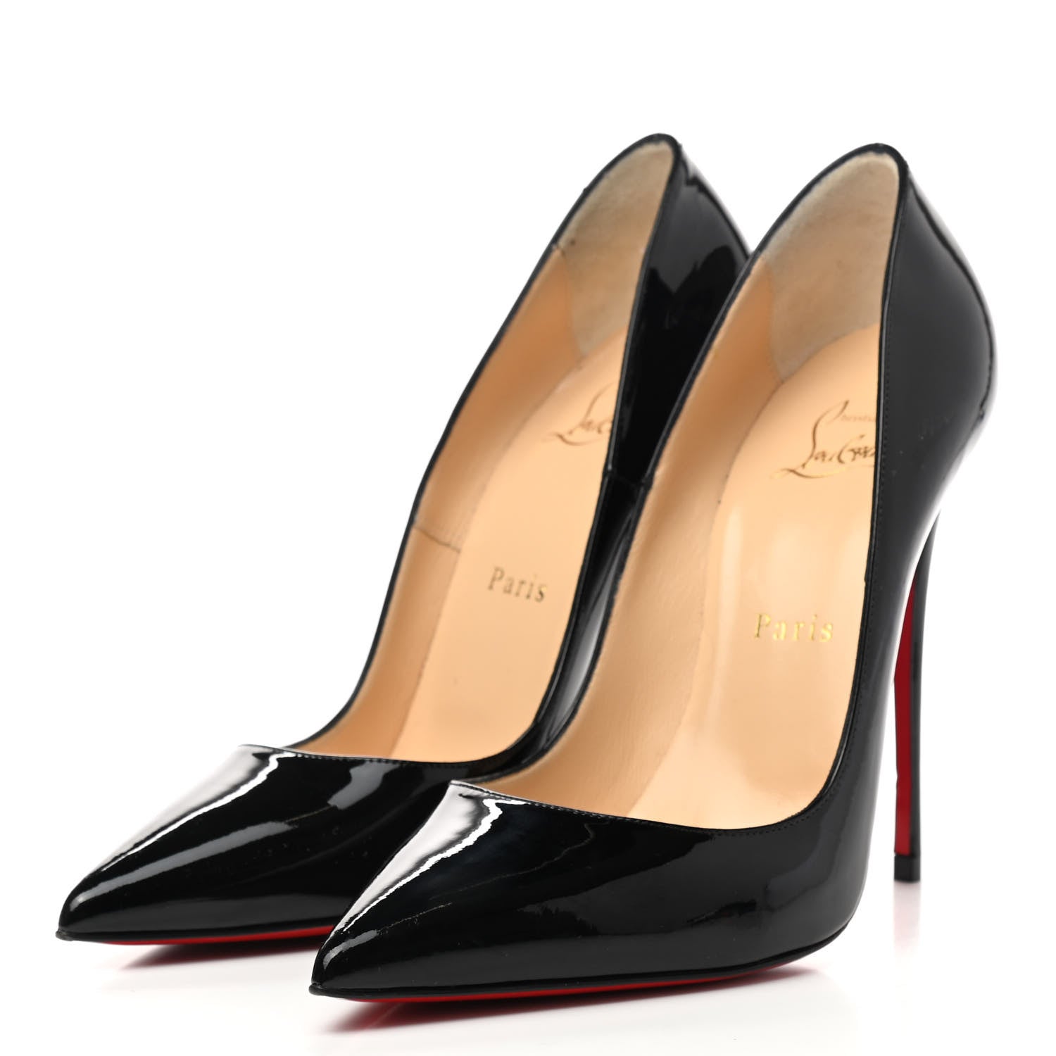 Christian Louboutin Patent So Kate 120 Pumps 37.5 Black 3 of 10