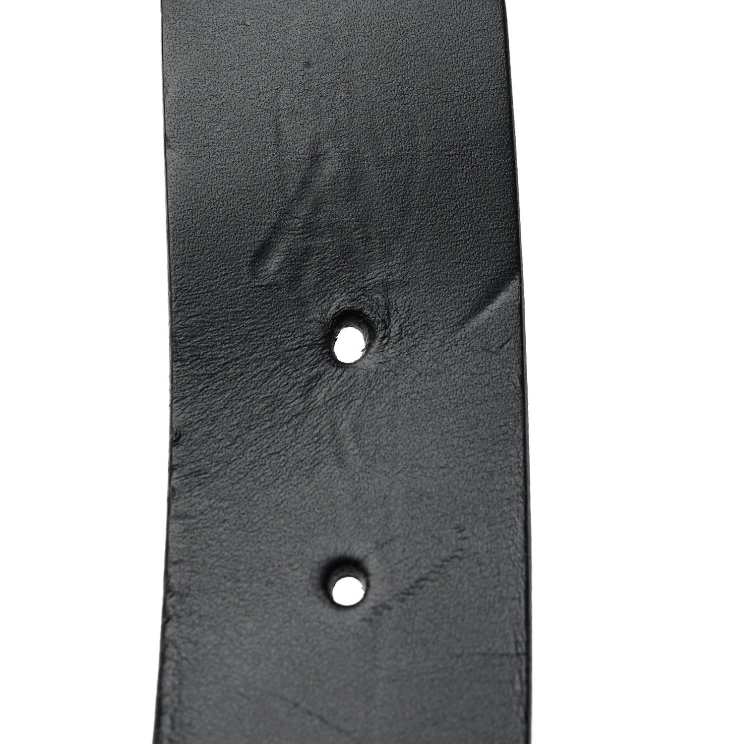 Gucci Selleria Calfskin Mens Interlocking G 37mm Belt 105 42 Black 4 of 6