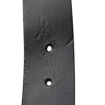 Gucci Selleria Calfskin Mens Interlocking G 37mm Belt 105 42 Black 4 of 6