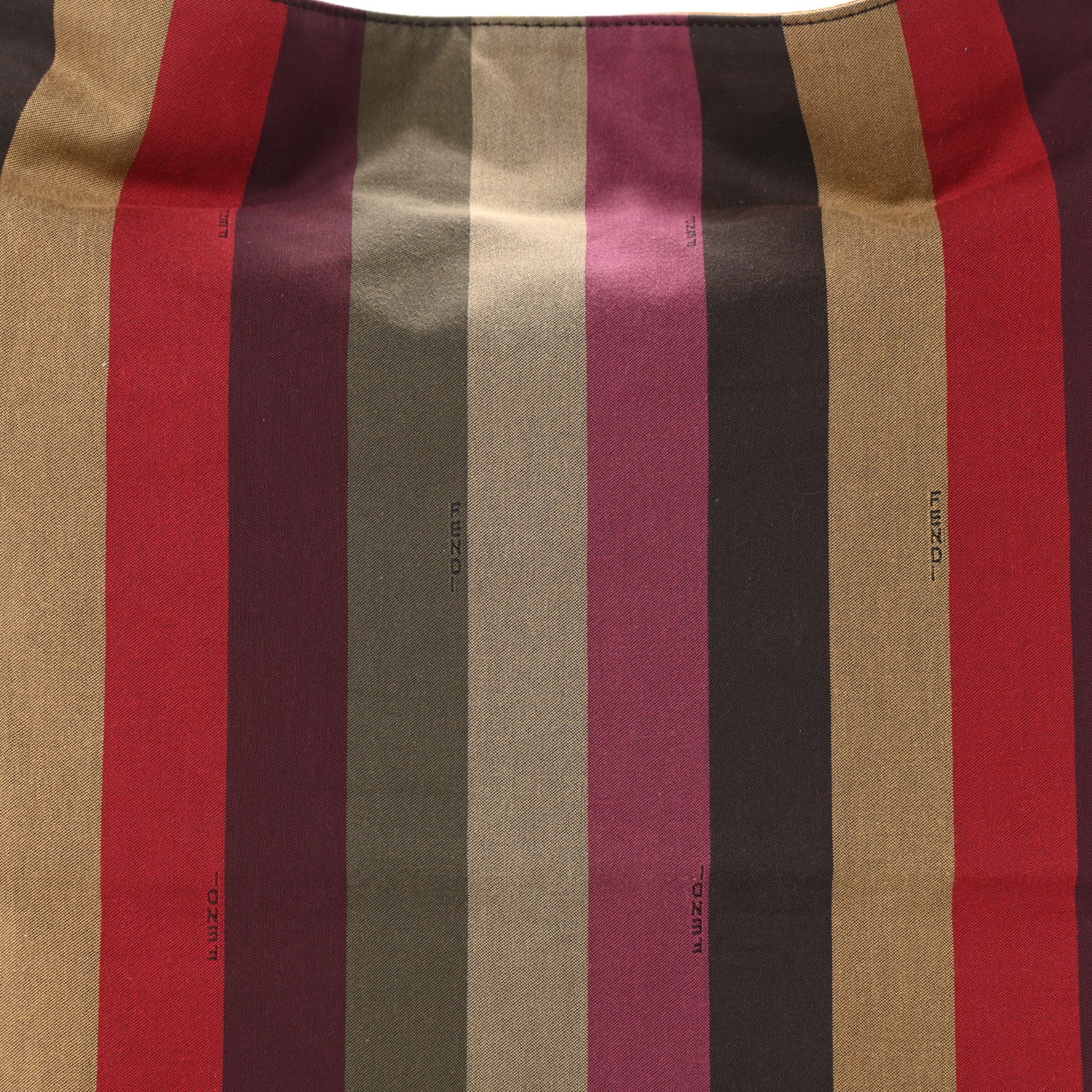 Fendi Canvas Striped Pequin Hobo Multicolor 8 of 16