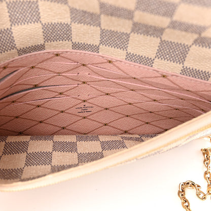 Louis Vuitton Damier Azur Summer Trunks Pochette Weekend 8 of 13