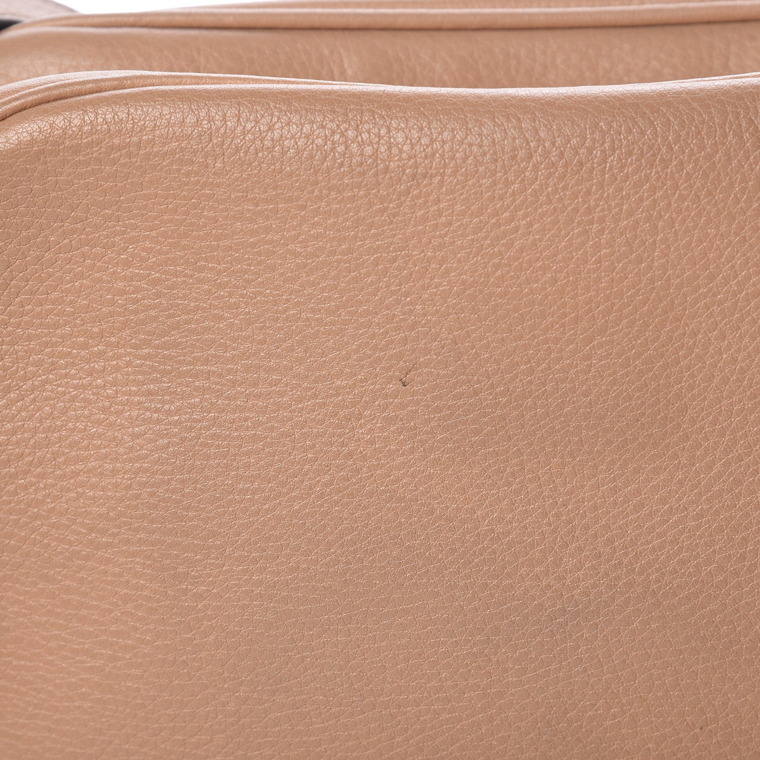 Gucci Pebbled Calfskin Small Soho Disco Bag Camelia 12 of 18