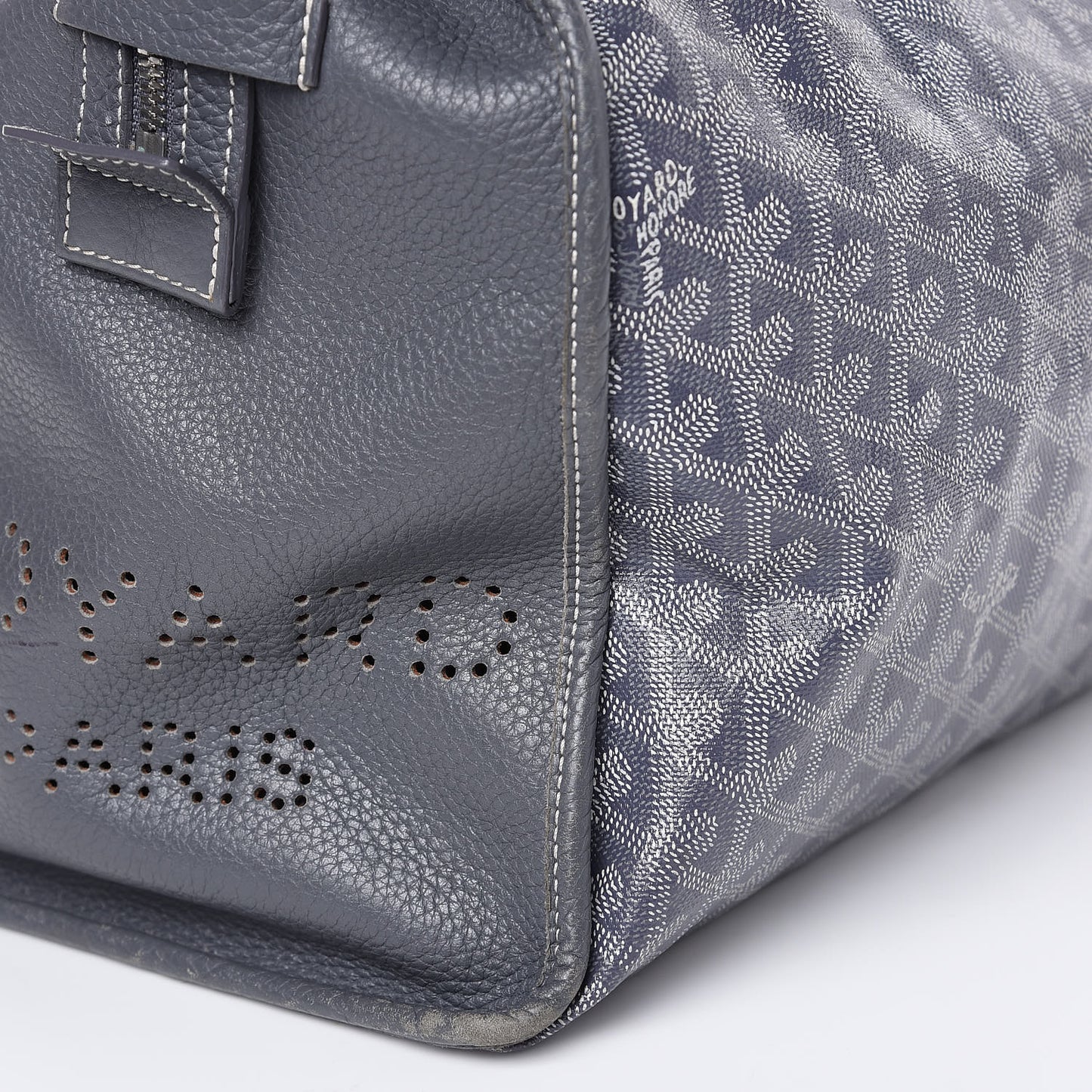 Goyardine Sac Hardy Pet Carrier PM Grey