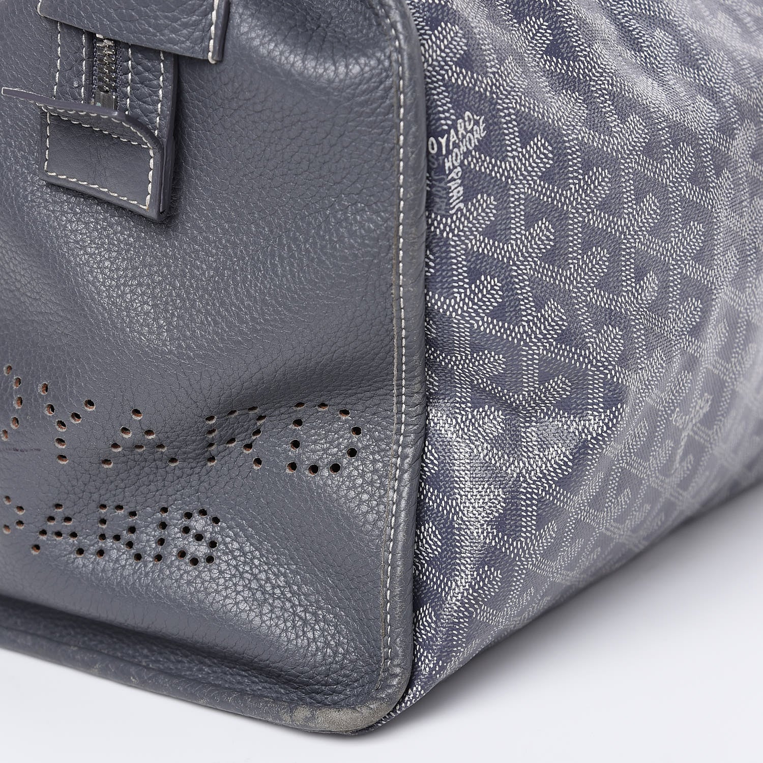 Goyard Goyardine Sac Hardy Pet Carrier PM Grey 21 of 29
