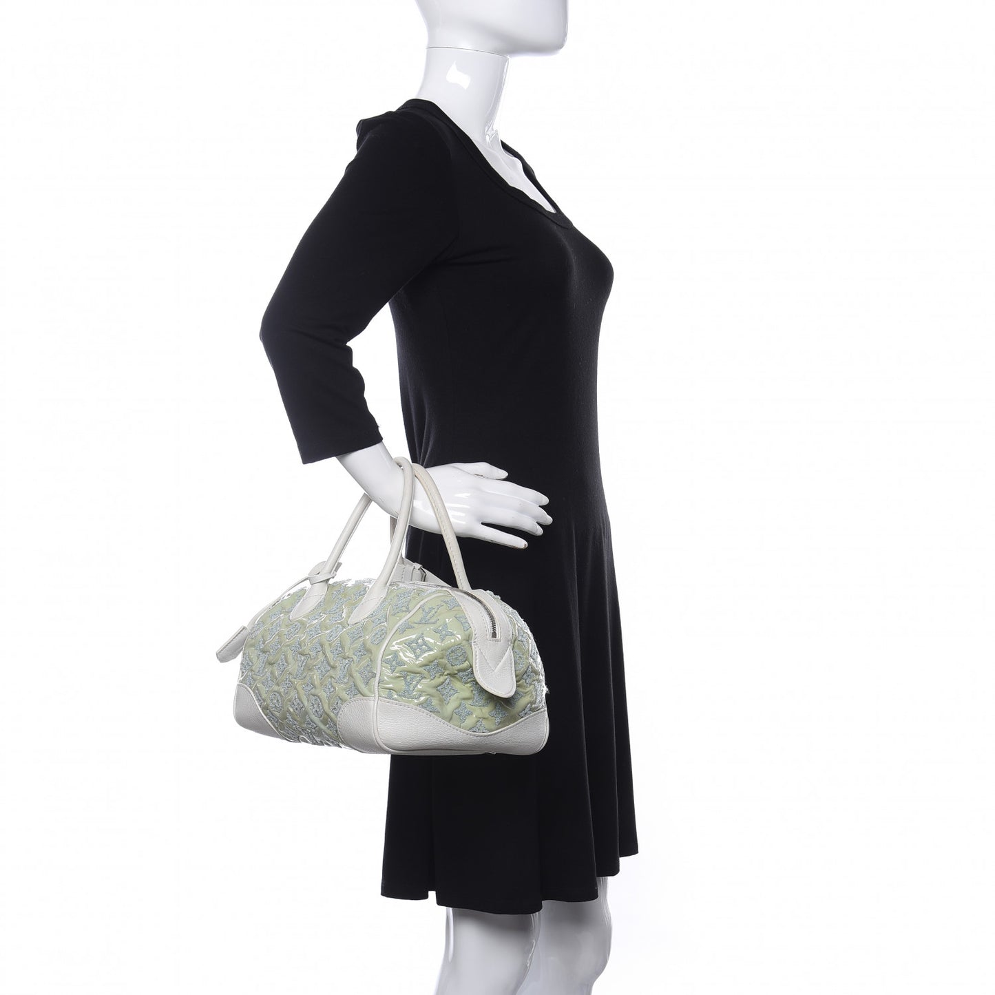 Monogram Bouclettes Speedy Round Mint