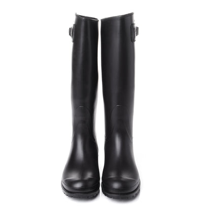 Saint Laurent Rubber Festival Rain Boots 39 Black 5 of 11