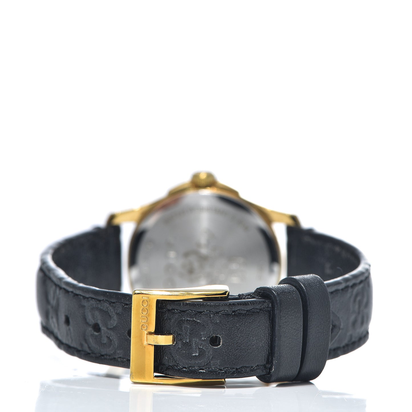 Stainless Steel Calfskin 27mm G-Timeless Quartz Watch Black