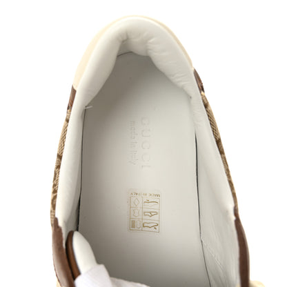 Gucci Calfskin GG Monogram Womens Platform 55mm Sneakers 38.5 Hezelnut Beige Ebony Mystic White 7 of 10