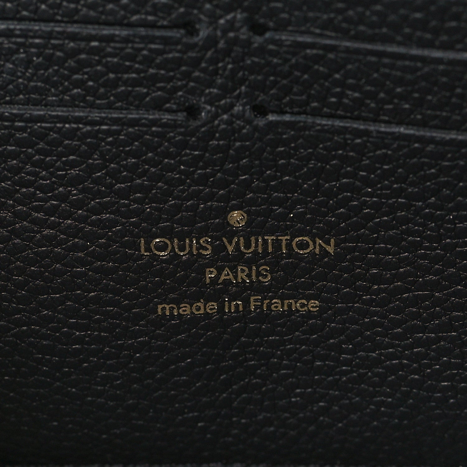 Louis Vuitton Empreinte Clemence Wallet Black 6 of 8