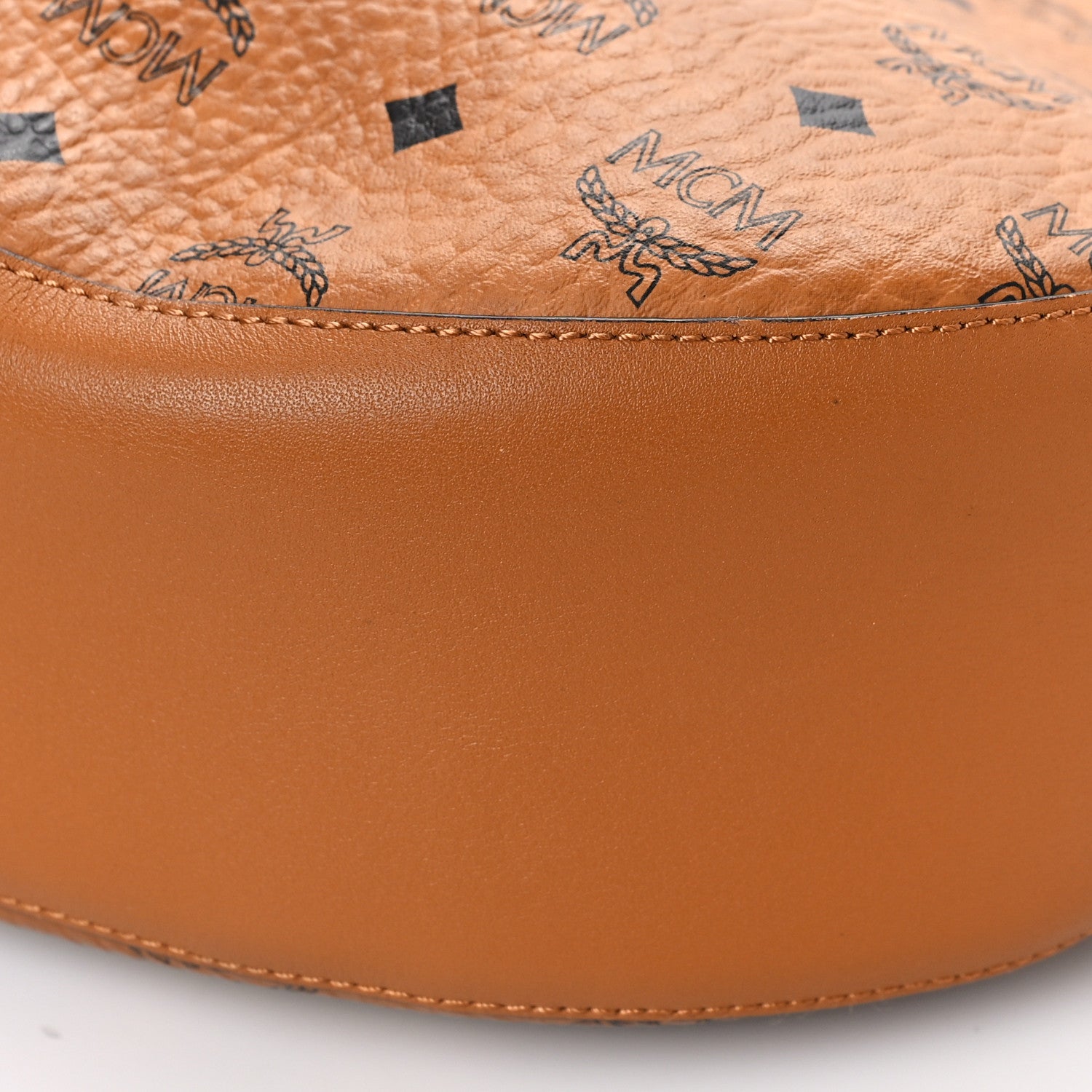 MCM Visetos Large Patricia Hobo Cognac 8 of 8