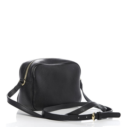 Gucci Pebbled Calfskin Small Soho Disco Bag Black 3 of 12