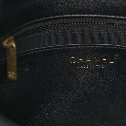 Chanel Lambskin Quilted Large CC Funky Town Flap Black 6 of 12