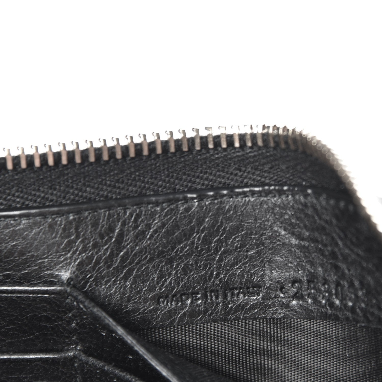Balenciaga Agneau Giant 12 Rose Gold Hardware Continental Zip Around Wallet Black 7 of 9