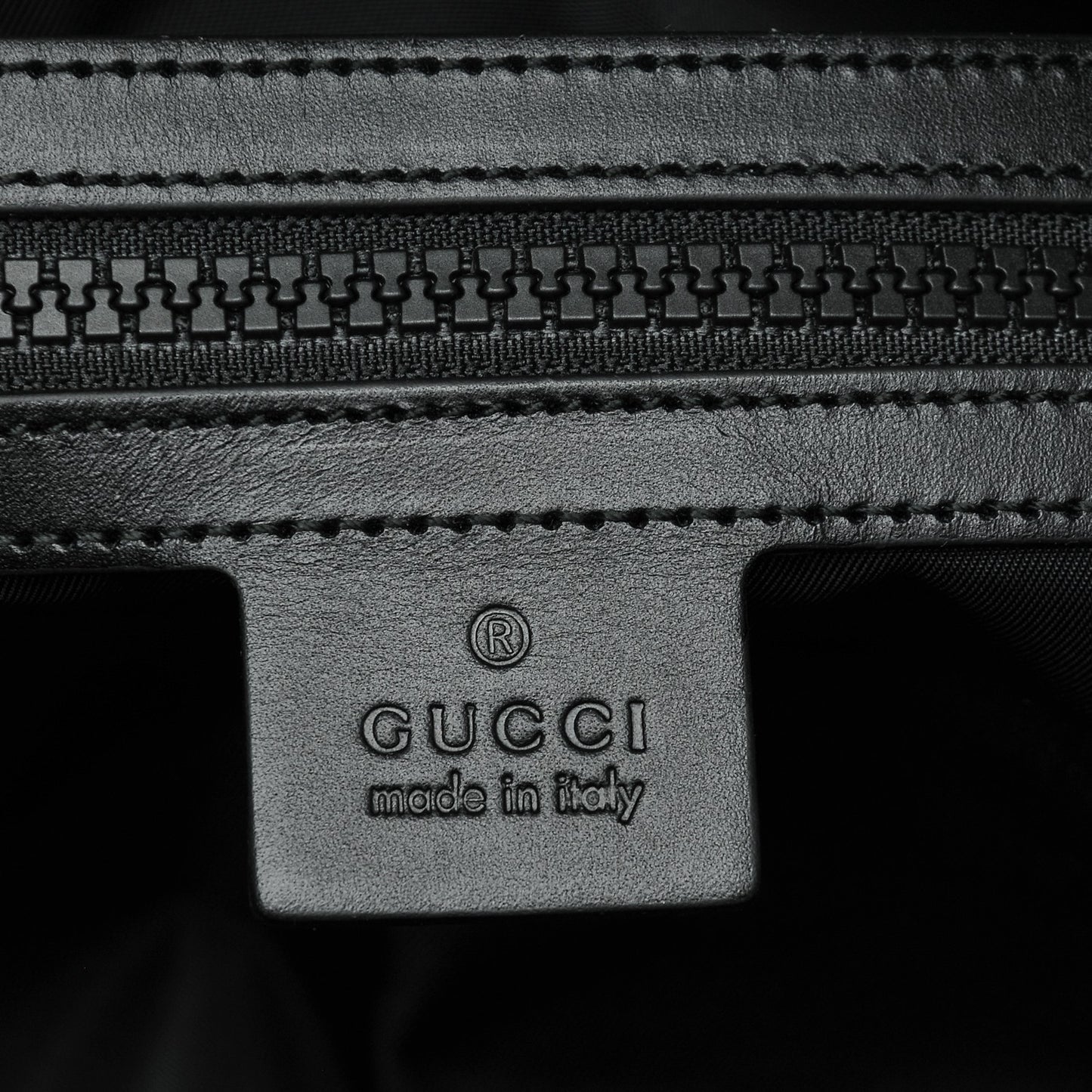Technical Canvas Duffle Bag Black